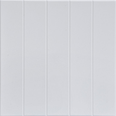 Beadboard Glue-up Styrofoam Ceiling Tile 20 in x 20 in - #R104 - (Pack of 96) / 259 sqft