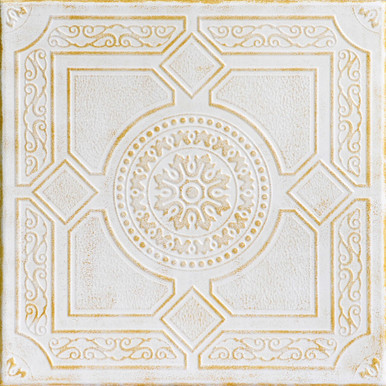 Kensington Gardens Styrofoam Ceiling Tile 20 in x 20 in - #R30