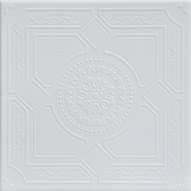 Kensington Gardens Styrofoam Ceiling Tile 20 in x 20 in - #R30 - (Pack of 96) / 259 sqft