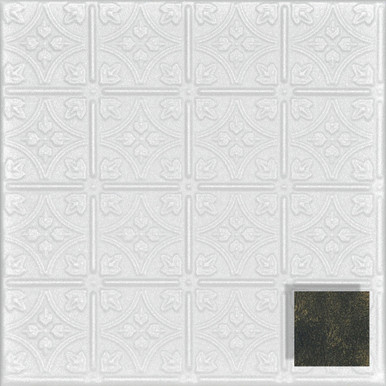 Emma's Flowers Glue-up Styrofoam Ceiling Tile 20 in x 20 in - #R125