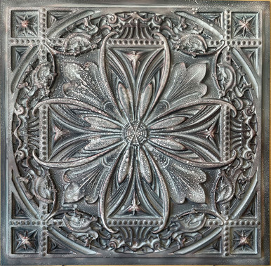 Milan - Faux Tin Ceiling Tile - 24 in x 24 in - #DCT 10