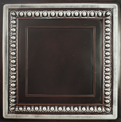 Cambridge - Faux Tin Ceiling Tile - 24 in x 24 in - #DCT 06