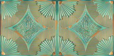 Sunset Boulevard - Faux Tin Ceiling Tile - #201