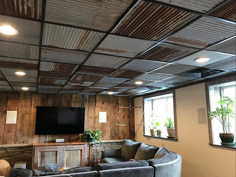 Rustic Tin Ceiling Rustic Tin Ceiling