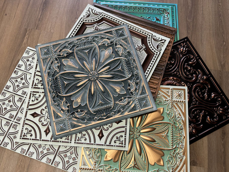 Faux Tin Ceiling Tiles