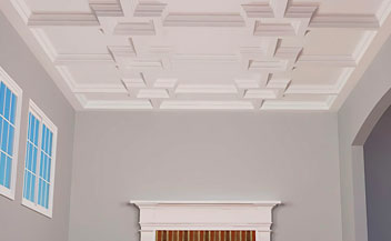 Ceiling Tiles, Panels, Beams, Moldings